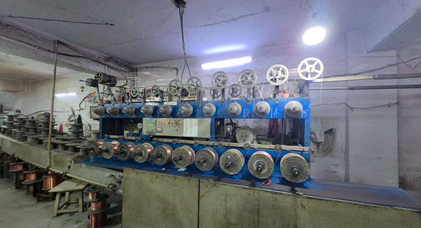 Varshney Electrical Industries Multi-Wire Annealing Machine